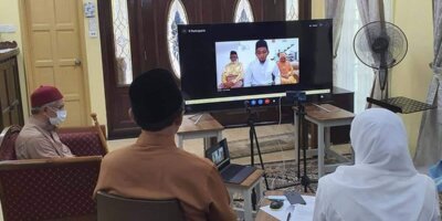 Don Haadi dan Nahdatul Merupakan Pasangan Pertama Di Malaysia Nikah Secara Online