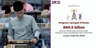 Kerajaan Umum Bantuan Kredit Telekomunikasi RM180 Setiap Seorang Bermula Suku Pertama 2021