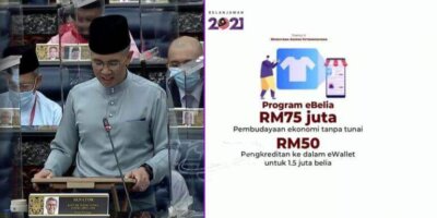 RM50 Secara ‘One-Off’ Akan Dikredit Ke Dalam e-Wallet Golongan Belia