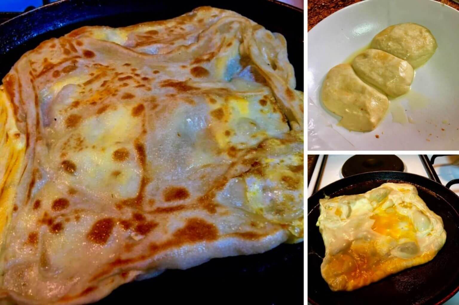 Cara Buat Roti Canai Homemade, Resepi Roti Canai Disediakan