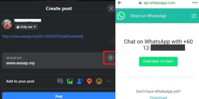 Cara Buat Link Whatsapp Untuk Direct Message
