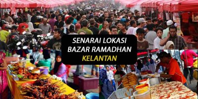 Lokasi Bazar Ramadhan Kelantan 2024