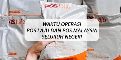 Waktu Operasi Pos Laju Di Semua Negeri Malaysia