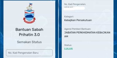 Semakan Kelulusan & Bayaran Bantuan Sabah Prihatin RM300 BSP