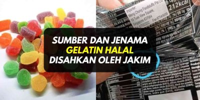 Senarai Jenama Gelatin Halal Di Malaysia Disahkan JAKIM