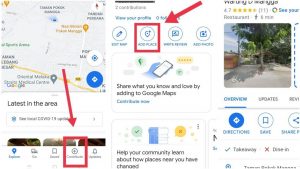 cara tambah lokasi kedai di google map