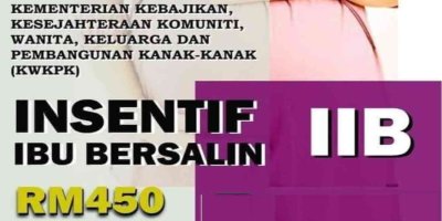 Cara Mohon Bantuan Insentif Ibu Bersalin KWKPK (IIB) RM450