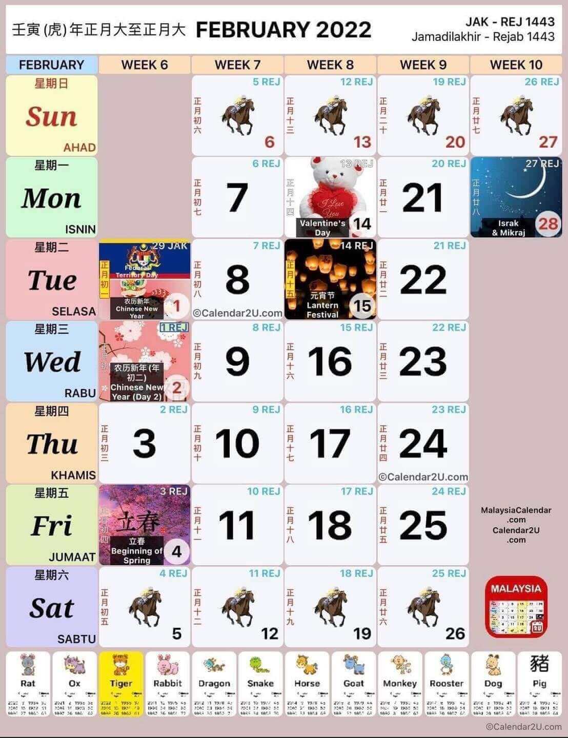 April kalendar kuda 2022 Kalendar Kuda