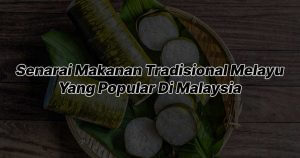 makanan tradisional