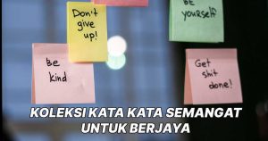 kata kata semangat untuk berjaya