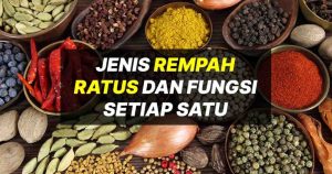 jenis rempah ratus