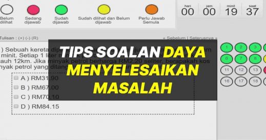 Contoh Soalan Daya Menyelesaikan Masalah Terkini 2023