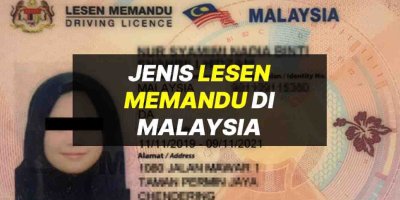 Jenis Lesen Memandu Malaysia Yang Perlu Anda Tahu