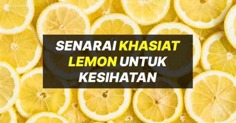 khasiat lemon