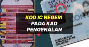 kod ic negeri