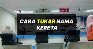 cara tukar nama kereta