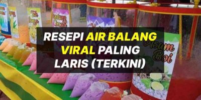 Koleksi Resepi Air Balang Viral 2024 Paling Laris