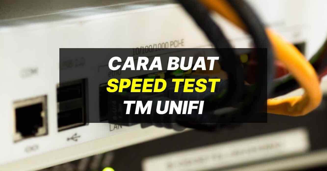 speed test unifi