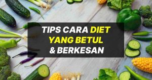 cara diet yang betul