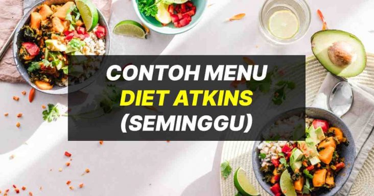 menu diet atkins