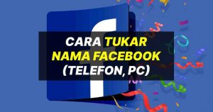 cara tukar nama facebook