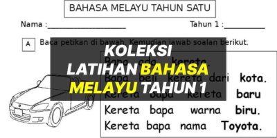 Koleksi Latihan Bahasa Melayu Tahun 1