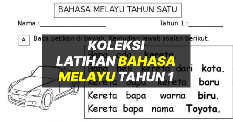 Koleksi Latihan Bahasa Melayu Tahun 1