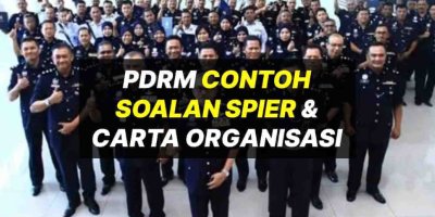 Contoh Soalan Spier & Carta Organisasi Polis 2023 (PDRM)