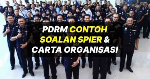 Contoh Soalan Spier & Carta Organisasi Polis 2024 (PDRM)