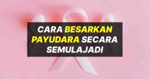 cara besarkan payudara