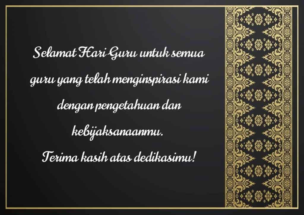 selamat hari guru