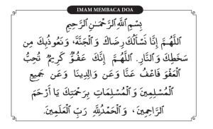 doa tarawih