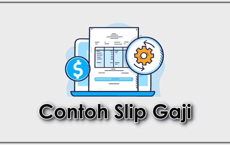 Contoh Slip Gaji Template Terkini