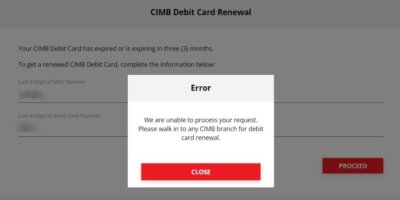 Cara Tukar Kad CIMB Expired Online & Offline