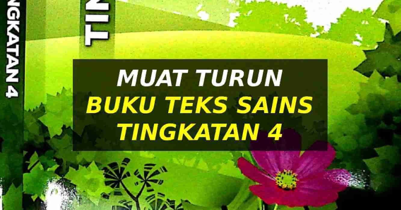 Buku Teks Sains Tingkatan 4 Buku teks sains tingkatan 4