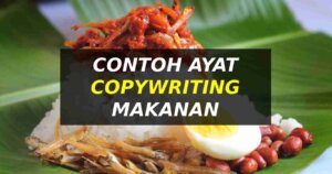 contoh ayat copywriting makanan