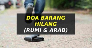 doa barang hilang