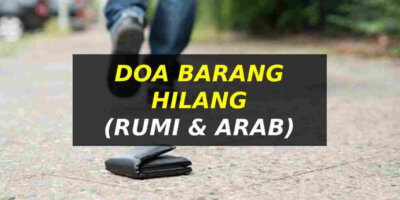 Doa Barang Hilang Rumi & Arab