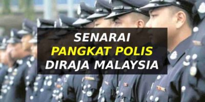 Senarai Pangkat Polis PDRM
