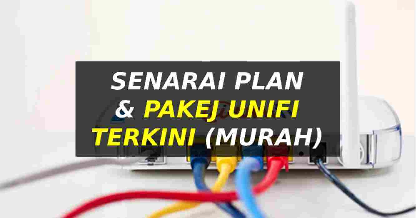 Unifi Login : Senarai Pakej & Plan Internet Fibre Terkini