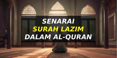 Senarai Surah Lazim dalam Al-Quran