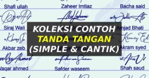 tanda tangan