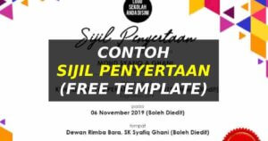 sijil penyertaan