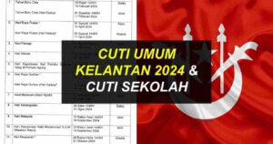 cuti umum kelantan 2024