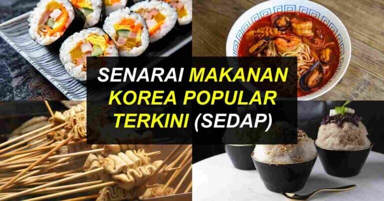 makanan korea