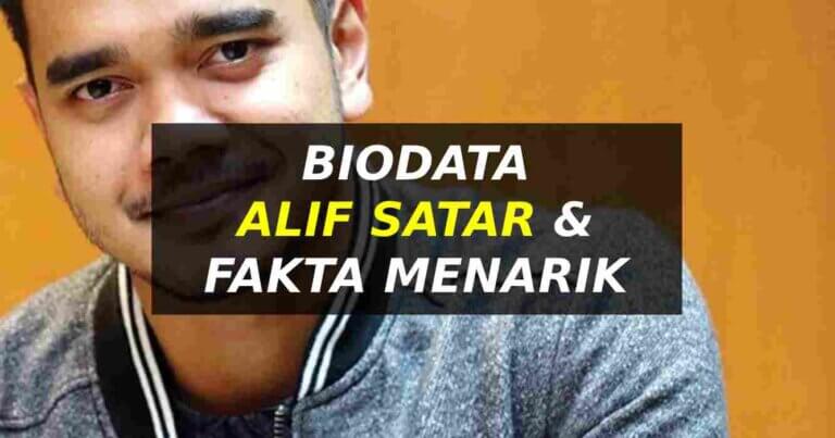 biodata alif satar