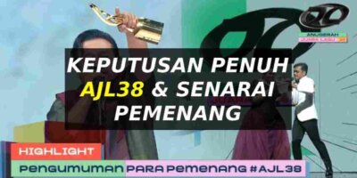 Keputusan AJL 38 Anugerah Juara Lagu 2024