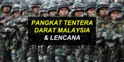 Pangkat Tentera Darat Malaysia (TDM)