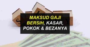 maksud gaji bersih