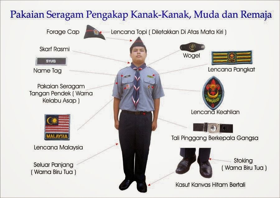 uniform pengakap sekolah